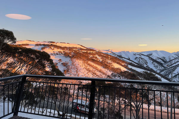 view-from-tanderra-hotham view from balcony of Tanderra Ski Lodge Hotham